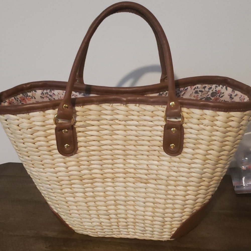 H&M yute bag